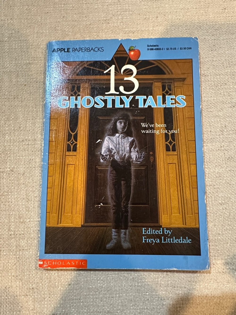 3/$10 Scholastic Blue-Cover "13 Ghostly Tales" Paperback
